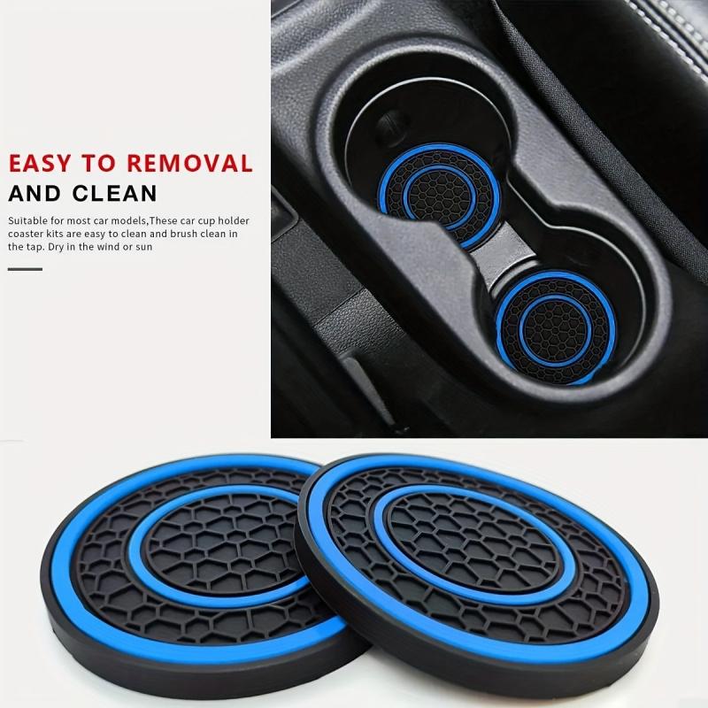2-Pack advanced central controller | Anti-slip and dustproof, red and black color matching design-perfect protection for automobile interior.