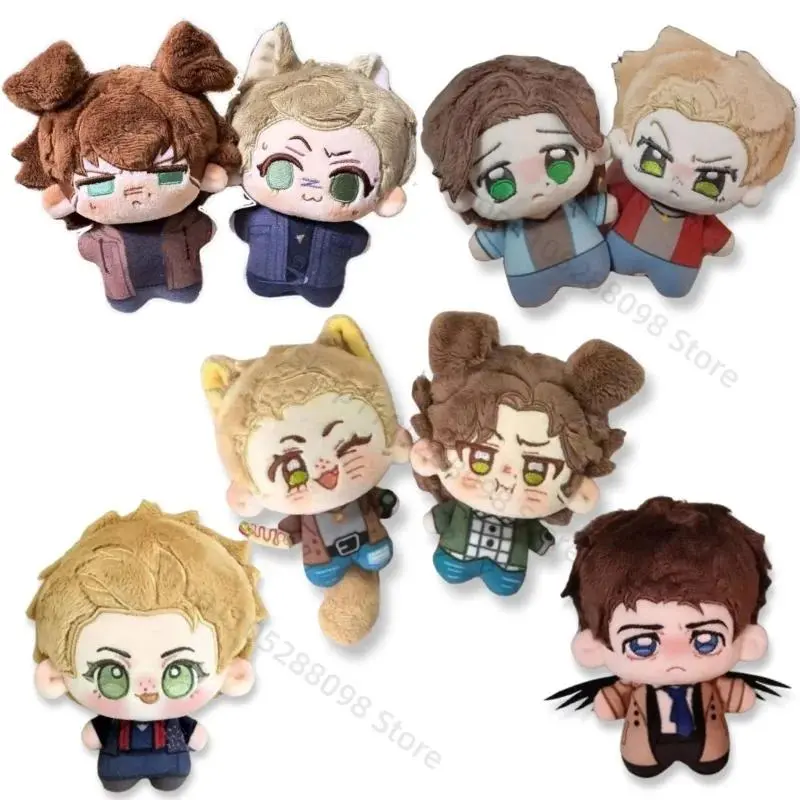 2026 new hot item  Supernatural Castiel Plush Pendant SPN Dean Sam Wincest Pendant Plushie Kawaii Backpack Keychain Doll Toy Collect Fans Gift