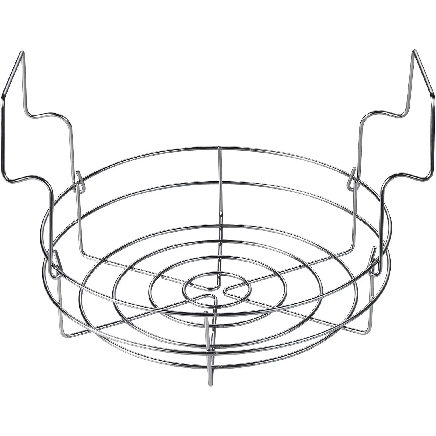 12-inch Stainless Steel Steamer Canning Rack, Holds 8 Pint or 7 Quart Jars