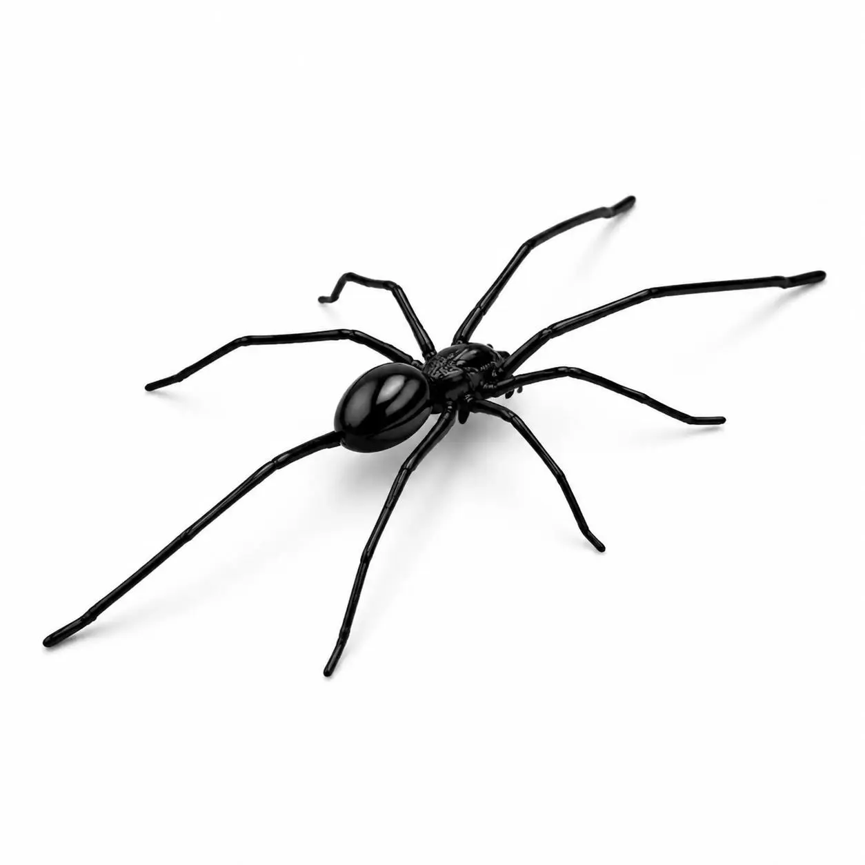 Fun Spider-Shaped Refrigerator Magnet with Strong Adhesive-Free Magnetic Backing for Indoor and Outdoor Use on Fridge, Garage Door, Car Body, or Metal Surfaces—Durable, Weather-Resistant, and Easy to Reposition Without Leaving Residue