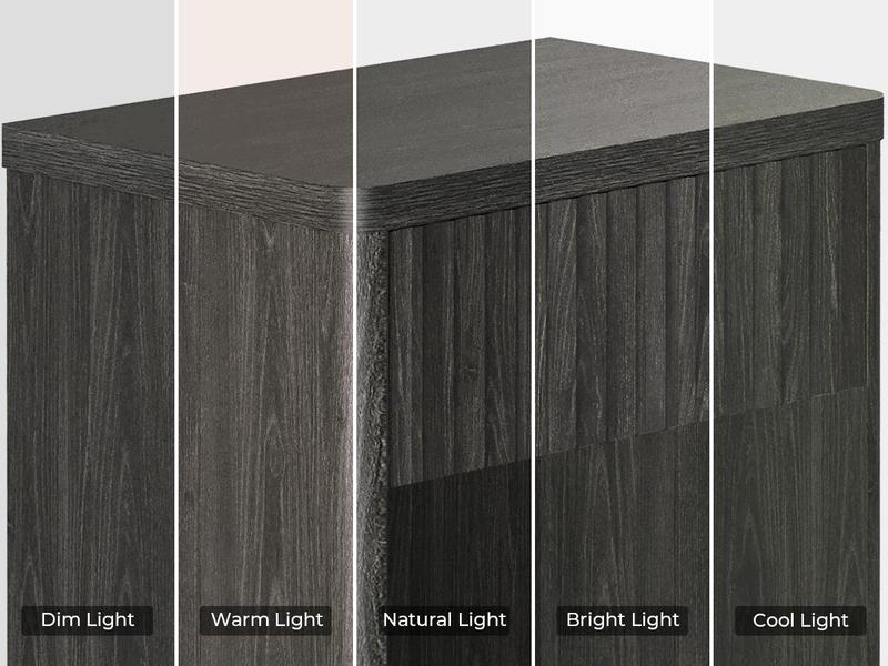 SICOTAS Nightstand Set of 2 with Drawer, Modern Wide Bedside Table for Bedroom, 22.7 x 15.4 x 24.1 Size Mid-Century End Table with Storage, Sturdy Night Stand for Sofa, Couch, Living Room, Office