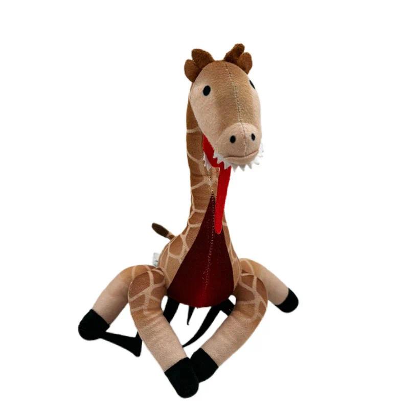 28cm Zoochosis Plush Toys Yellow Kangaroo Giraffe Penguin Plush Soft Stuffed Animals Plushie Toy Doll Children Birthday Gifts