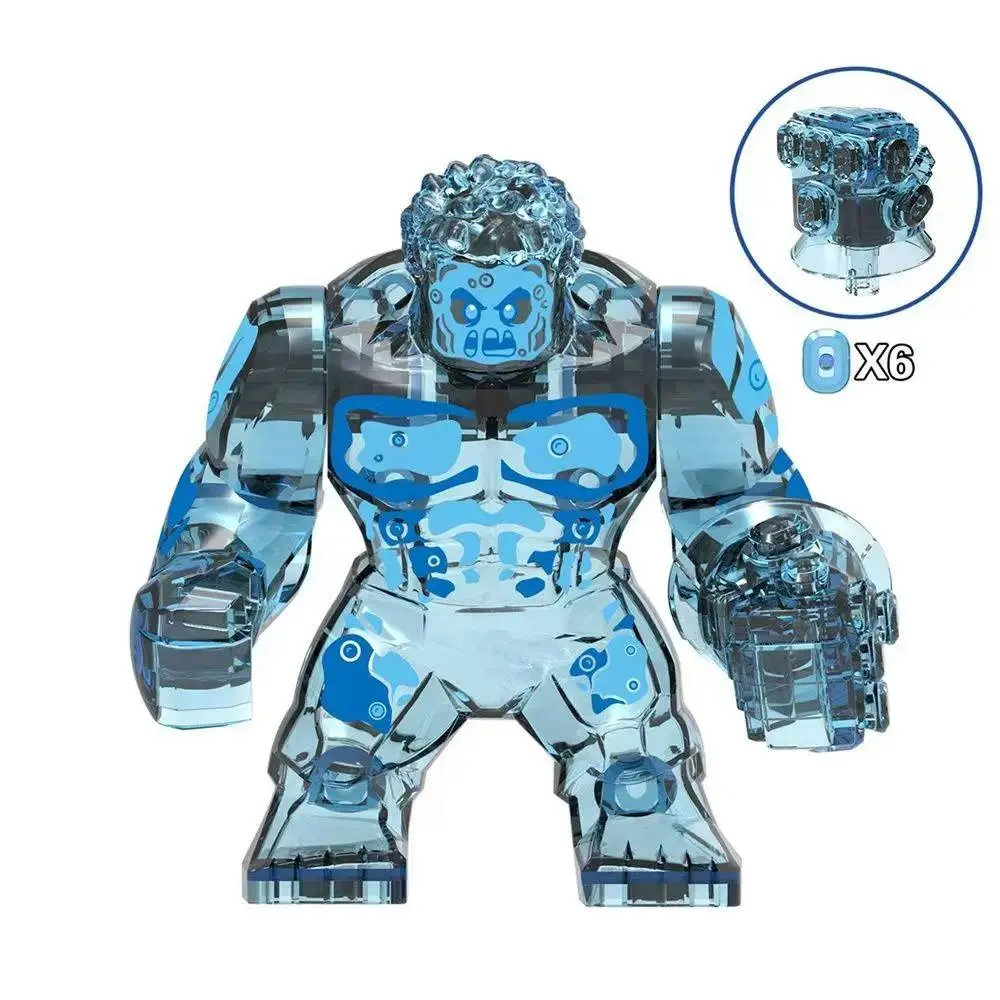 Blind Box Big Building Blocks Killer Croc Bane Olog-hai Troll Orc Action Figures Puzzle Collection Model Doll Bricks Toy Gifts