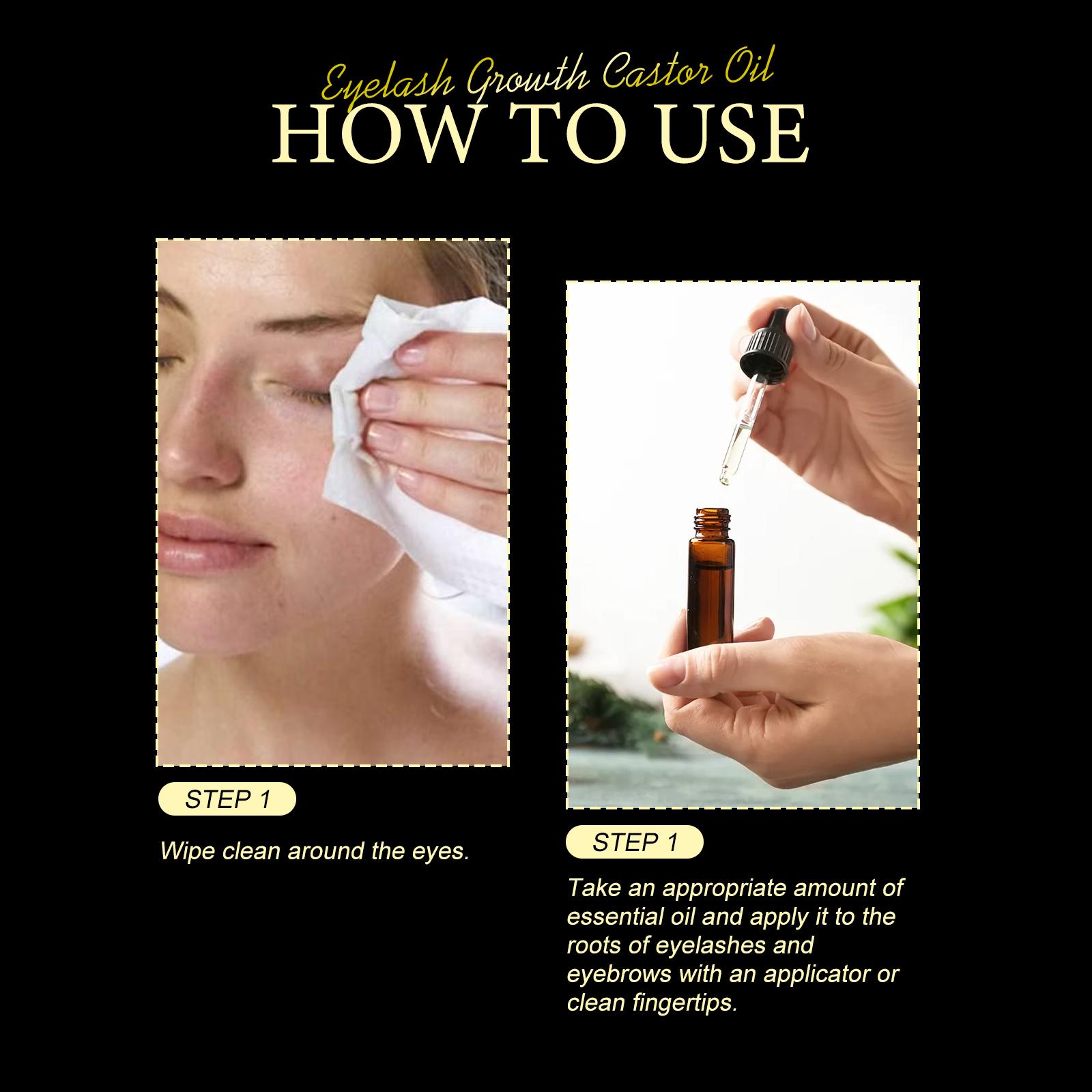 West Month Castor Oil Blend Mascara - Natural Jet Black Nourishing Lengthening Long Lash Mascara for Eyelashes, Thickening, Moisturizing, Curling, Mild Makeup Lash Care, Moisture, Black Mascara