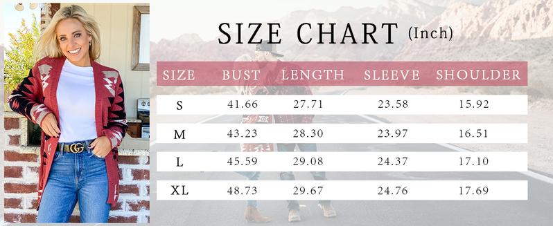 Saodimallsu Women Boho Cardigan Aztec Open Front Loose Slouchy Sweaters Tribal Long Sleeve Knitted Christmas Jacket Coat Chic Casual