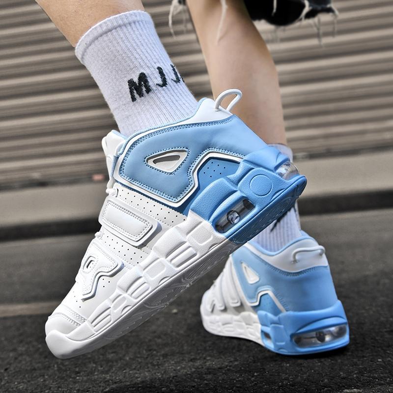 Unisex Fashion Casual Sports Shoes, Stylish Basketball Shoes, Shock Absorption Comfortable Shoes, Sizes 36-47, Men and Women
