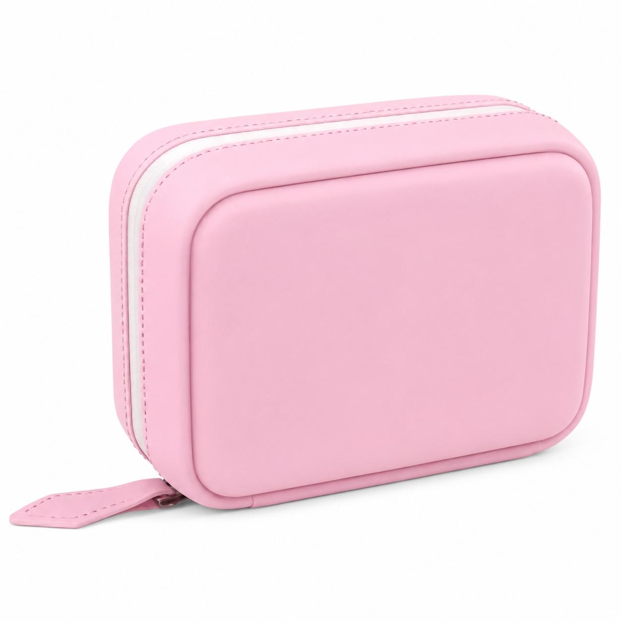Waterproof Pill Organizer and Pouch Set, Travel Medicine Organizer with 14 Color-Coded Pouches, Leakproof Reusable Zippered Storage Case, Compact Daily Pill Holder, Portable Vitamin Organizer