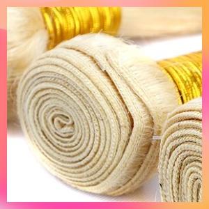 613 Honey Blonde Body Wave Bundles 16A Grade , Brazilian Virgin Human Hair Weave, Tight Double Weft Anti Shedding Unprocessed Real Human Hair 1 Bundle