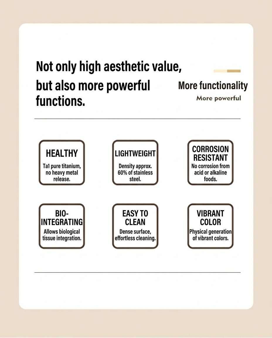 Pure Titanium Pocket Cup, High Aesthetic Mini Insulated Cup, Ice Crystal Titanium Water Bottle, Women's Flower Tea Cup, Portable and Stylish