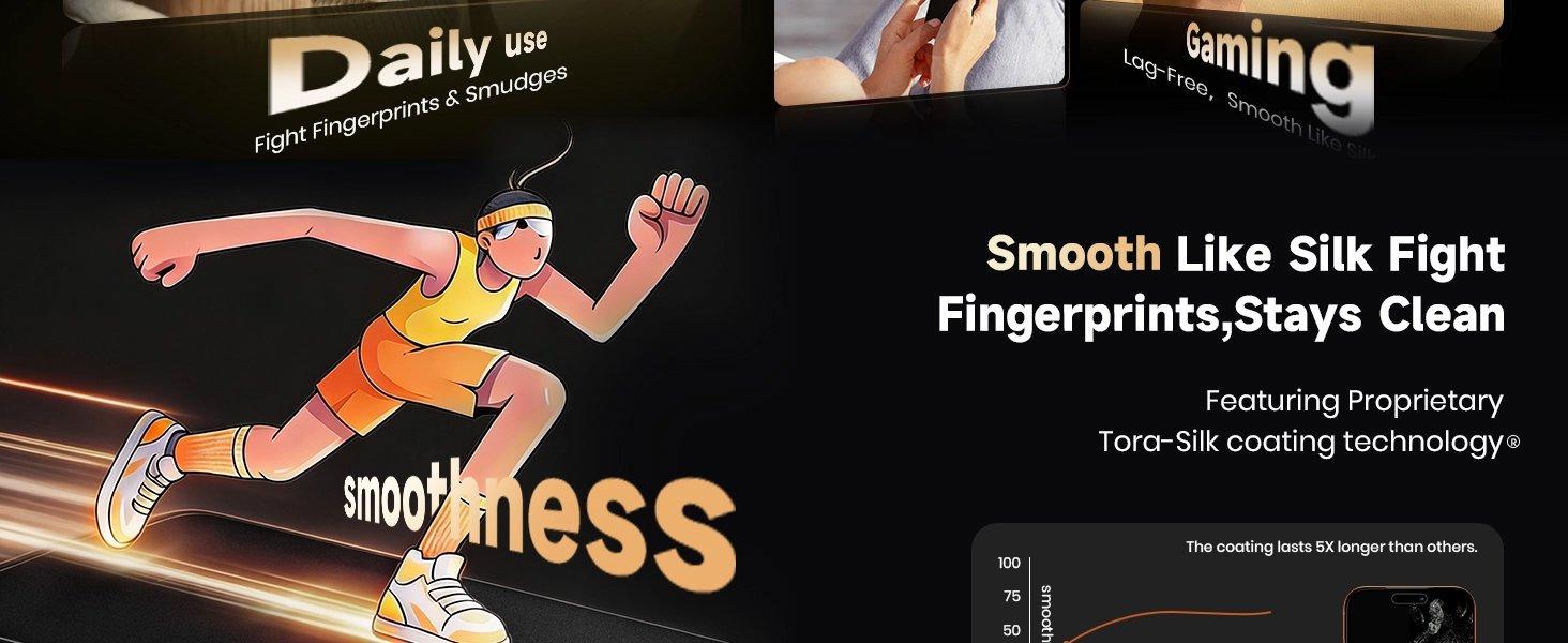 Matte Privacy Screen Protector for iPhone 17 Pro Max - [Anti-Glare & Anti-Fingerprint] [24° Anti Spy] [Smooth as Silk] 9H+ Tempered Glass With Auto Fit Box Zero Bubble,2 Pack