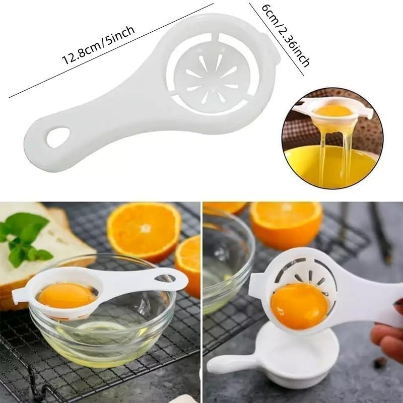 Egg Filter, Plastic Egg Filter, Kitchen Egg Separator, Durable & Efficient Separating Tool, Ideal for Baking Needs