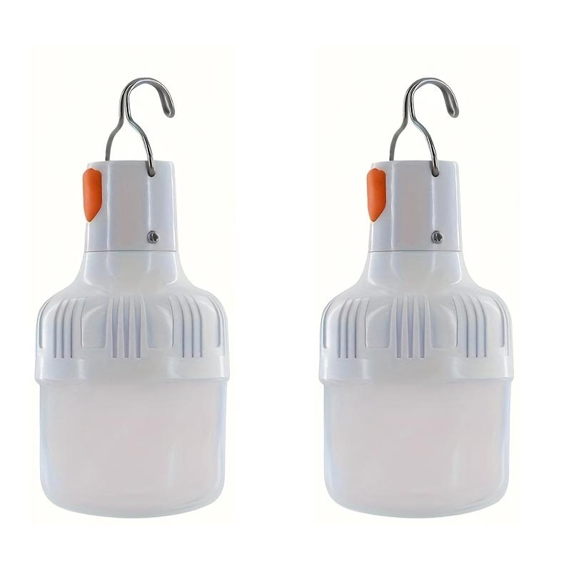 Camping Lantern, USB-Rechargeable Smart Lantern, LED Portable Lantern Night Light, High-Brightness Lighting, with Hook, for Emergency Use, Camping, Fishing, Garden, Street Vending