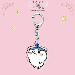 jiyi Acrylic Keychain Peripheral Magic Is Coming Series Cute Hachiware Usagi Cartoon Keychain Cute Pendant Kids Gift