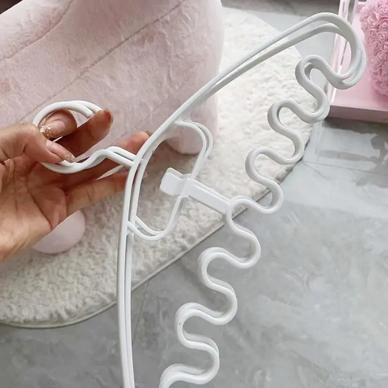 Wave clothes hanger, underwear storage rack, sling clothes hanger, student minimalist dormitory artifact, clothes hanger, clothes support