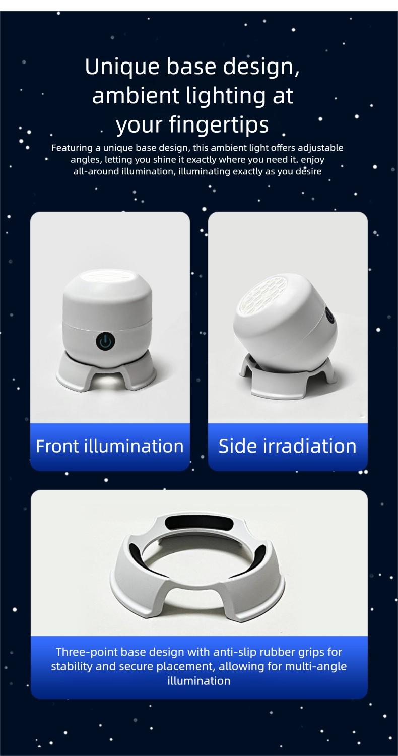 LED Projection Desk Lamp Snowman Christmas Pattern, Dynamic Rotating Holiday Decoration Light, Bedroom Room Atmosphere Laser Projector Gift, Bedroom Led Lights