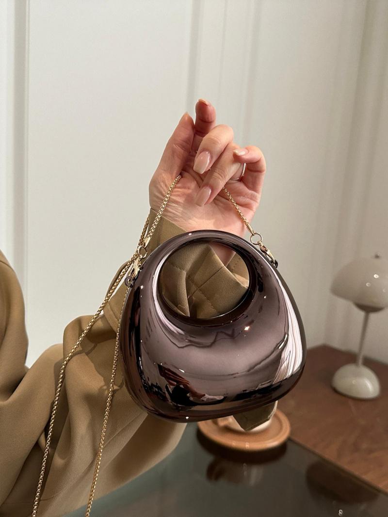 2026 women's acrylic handbag, equipped with a chain shoulder strap, lightweight earphone and coin purse, an elegant and fashionable accessory suitable for everyday and special occasions