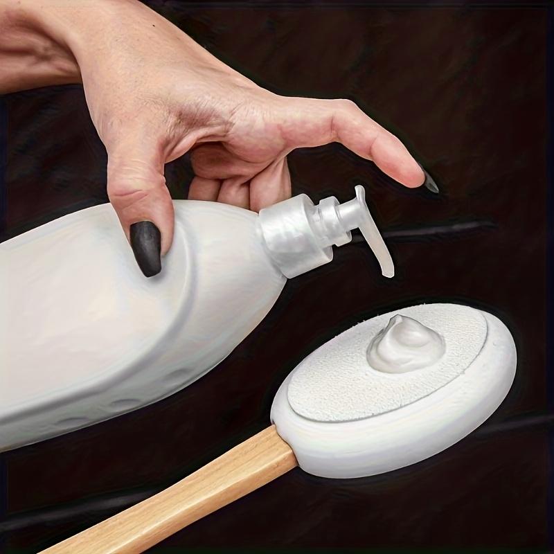 Multi-functional lotion and sunscreen applicator | Long handle, perfect for body cleansing and showering.