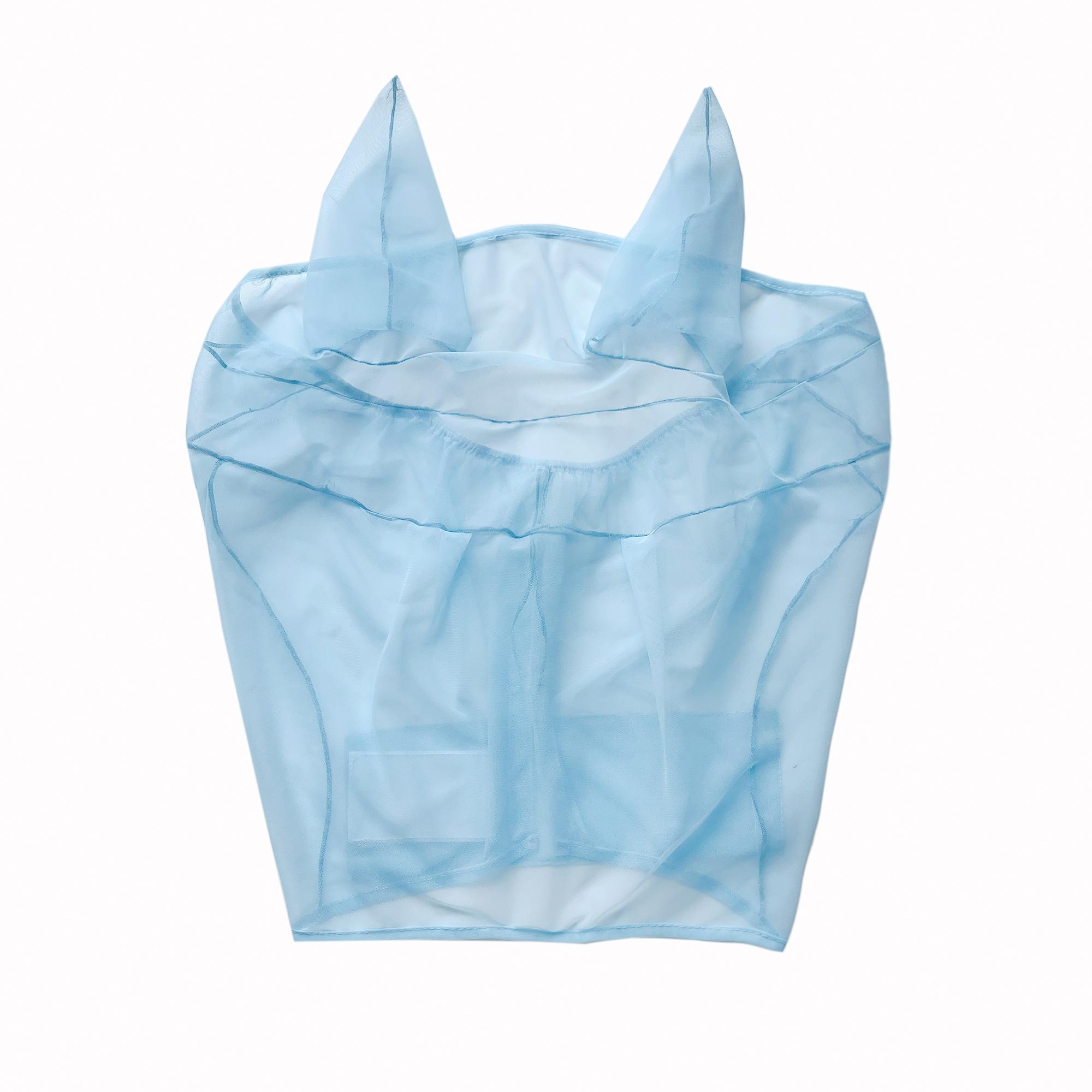 Horse Fly Mask, Sun Protection Windproof Sand Dust Prevention, Elastic Non-Irritating Horse Riding Head Cover, Equestrian Gear