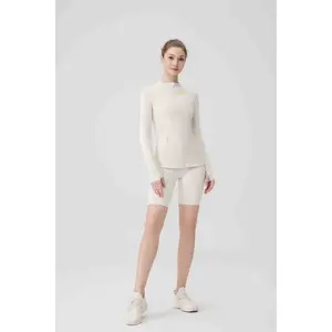 ROROlemon Full-Zip Long Jacket & 5-Inch Biker Shorts Two-Piece Set
