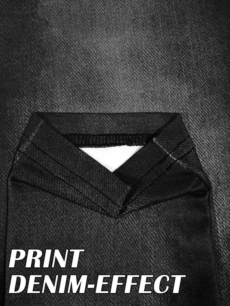 New Denim Look Tight Pants for Women, Elegant Elastic Bell Bottoms, All-Season Casual Formal Two-In-One, Comfort Fashion New Denim Look Tight Pants for Women, Elegant Elastic Bell Bottoms, All-Season Casual Formal Two-In-One, Comfort Fashion