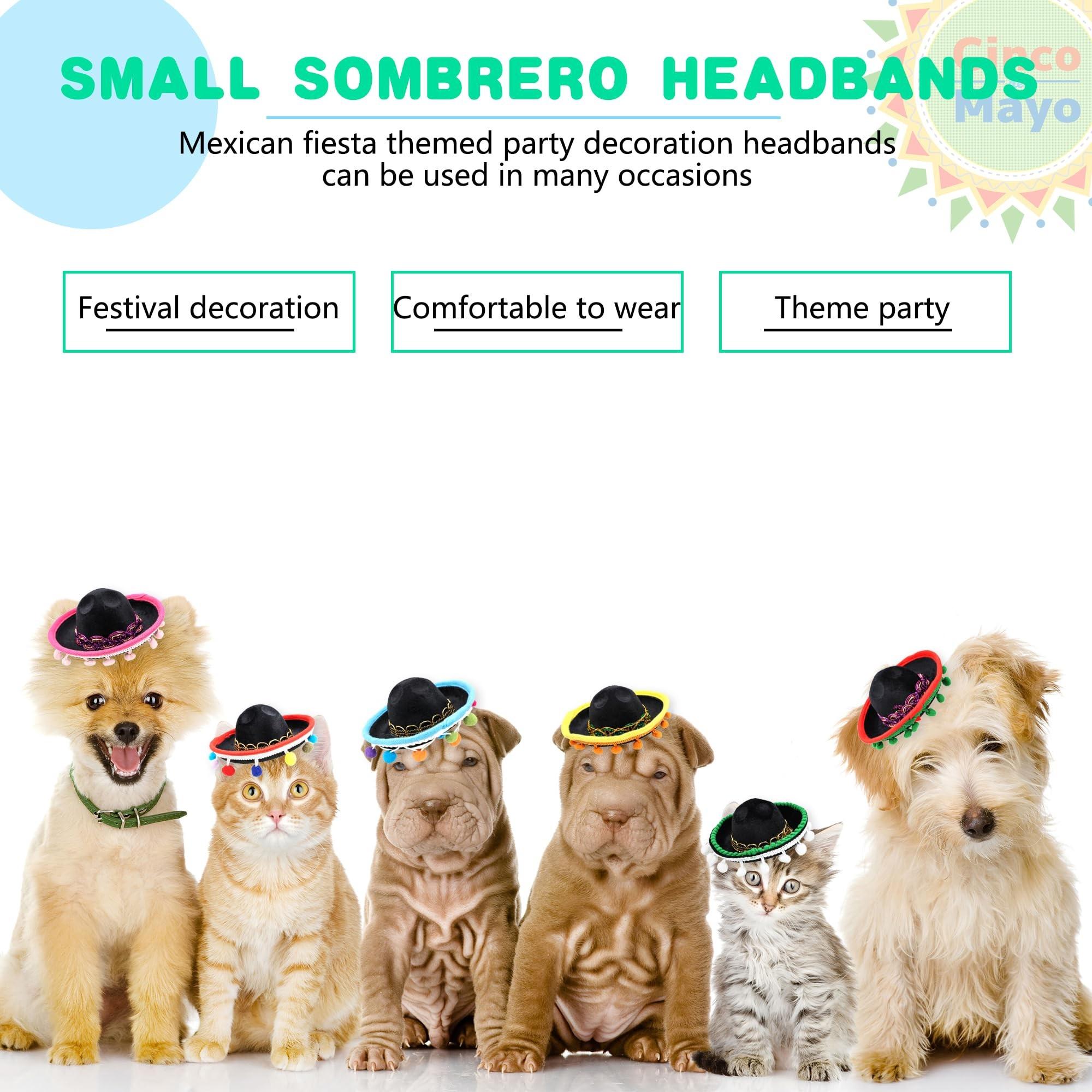 Cat Hat, Pet Accessories, Cat Clothing and Decor, Holiday Gifts, Pet Decoration and Headwear, Wedding and Festival, Fun and Styl Christmas and Halloween Giftsish（5pcs/set ）