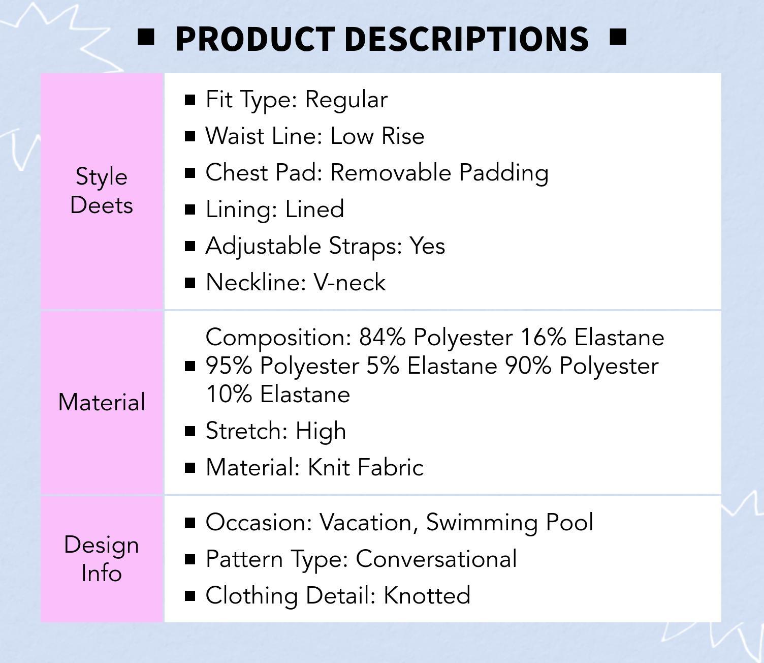 Cider V-neck Bowknot & Flower Knotted Halter Tie Side Bikini Set With Lace Sarong SwimWeek