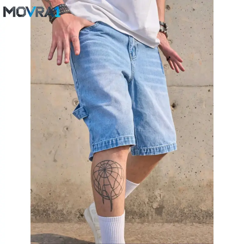MOVRA1 Men's Shorts, Loose Casual Fashion Comfy Shorts Daily Outdoor Wear, Men Bottoms All Seasons