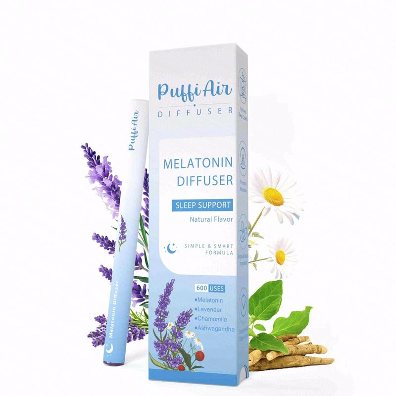 PuffiAir Natural Herbal Diffusers made of herbal extract for Lung support/ Energy boost/ Sleep / Relaz