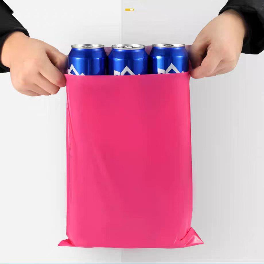 100 Shipping Packaging Bags, Thickened Colorful Clothing Waterproof Pouches, Logistics Bags for Secure Delivery