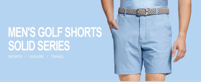 MAELREG Golf Shorts Men 7/9inch Quick Dry Stretch Waist Moisture Wicking Water-Repellent Flat Front Flex Mens Shorts sweatpants men Tropical