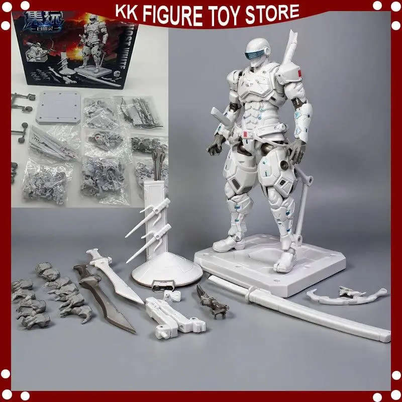 PS001 G I Joe Storm Shadow Snake Eyes Super Black Warrior Sc001 Ps001 Assembly Model Kits Action Figure Gk Movable model toys