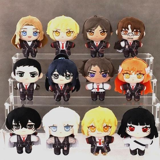 20CM Kawaii Original Limbus Company Plush Toys  Cotton Doll Game Peripherals Plush Dolls Dante Faust Don Quixote Palm Gift