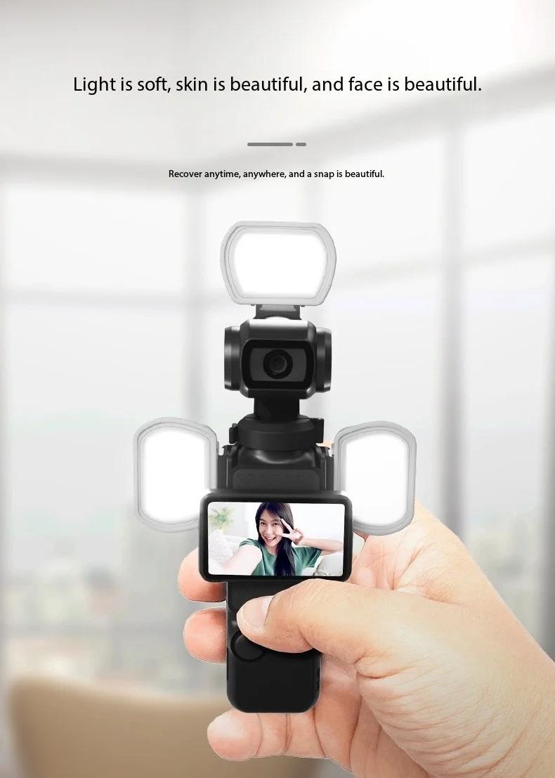 Neewer M21 Magnetic Light for Dji Pocket 3, Portable Quick-Release Mini Light, Vlogging Gear, Camera Accessory, Sports Camera Flashlight