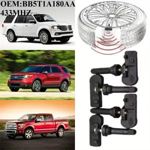 1Pcs/4Pcs OEM#BB5T1A180AA #433MHZ TPMS/TIRE PRESSURE SENSOR For #FORD:EXPLORER(11-15)/F-150(09-13)/MUSTANG(10-14)/GT500(13-14)/TRANSIT TOURNEO CUSTOM(12-19) #LINCOLN:MKC(15-17)/MKS(13-16)/MKT(13-16)/MKX(13-15)/MKZ(13-16)/NAVIGATOR(13-15)