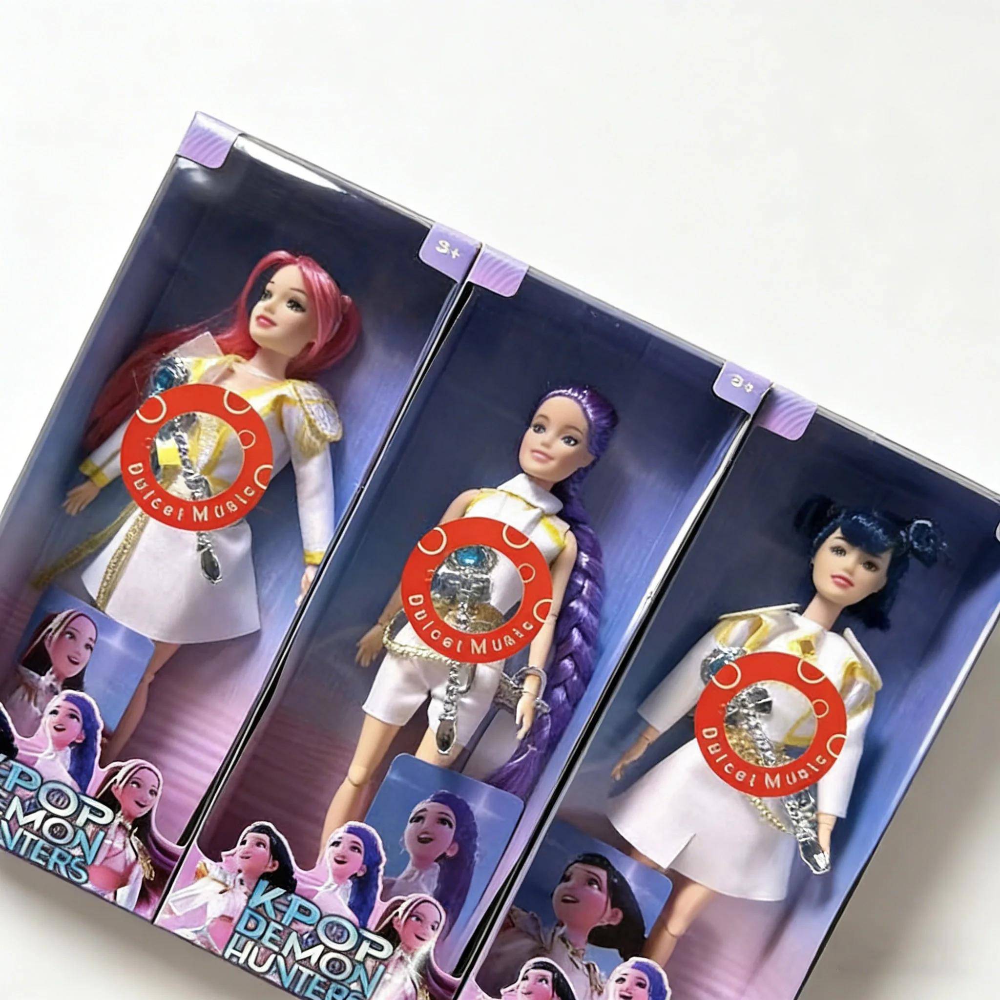 2026HOT NEW Anime Demonic Group  Doll Vinyl Toy Rumi Mira zoi Character vinyl mask figurine Birthday Gift Fan Club Gifts