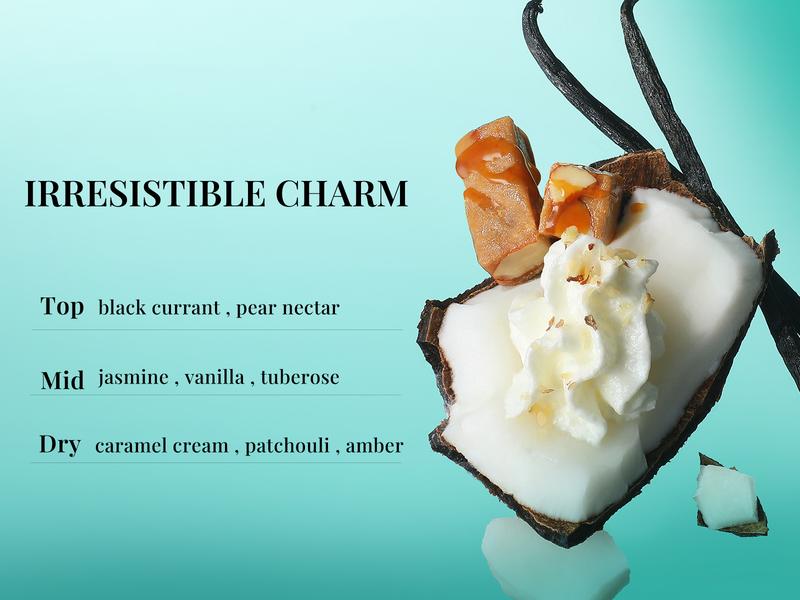 New Sttes Perfume 03# (Original Irresistible Charm) – Eau de Parfum for Women – Richer Scent, Longer Lasting – Coconut Cream, Vanilla, Toasted Praline – Perfumes & Fragrances (100ml / 3.4 fl oz)