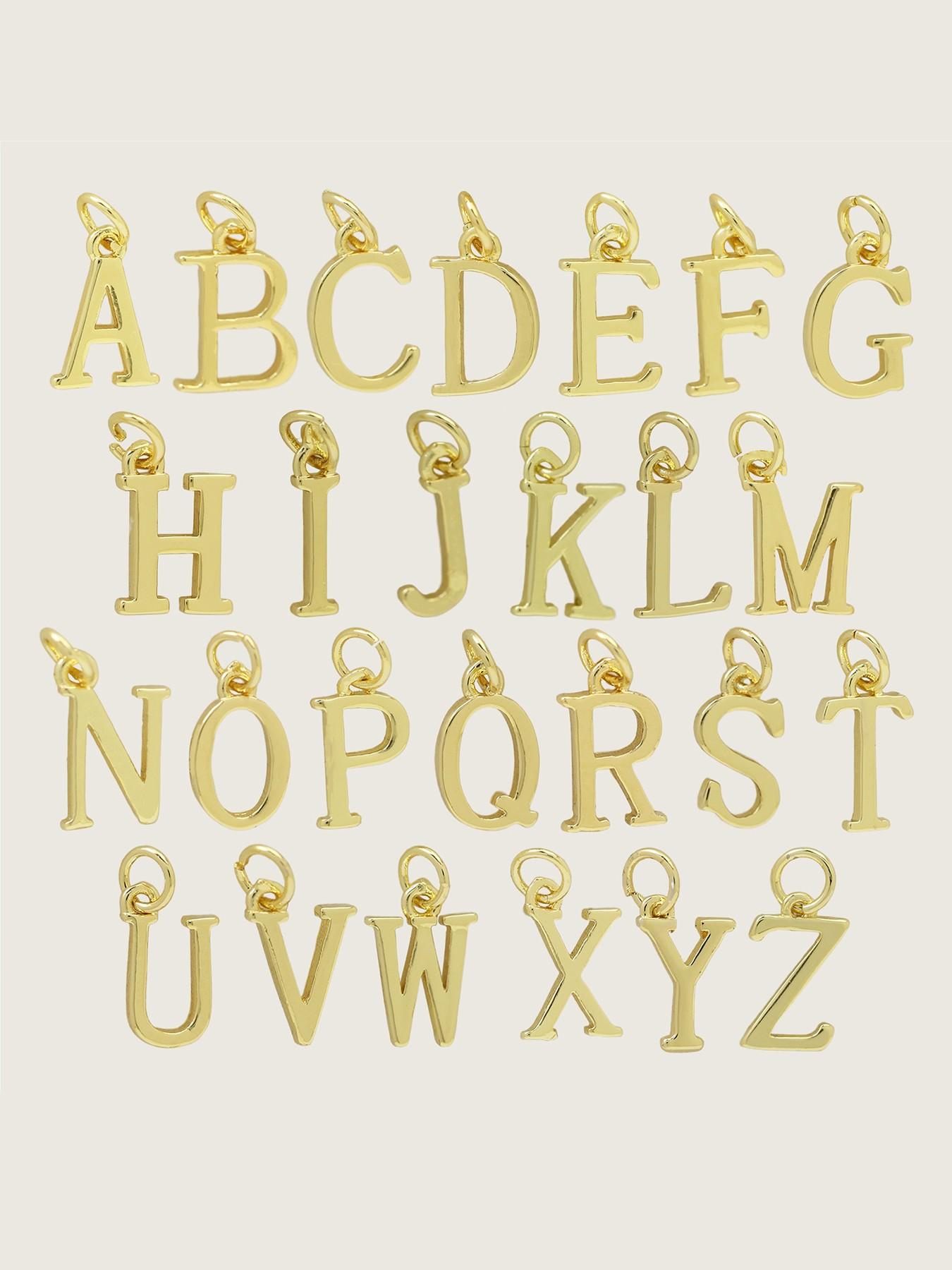 New 26 Letter and Heart Pendant Anklet, Stainless Steel Chain 2-Piece Set, Fashionable Women's Beach Foot Jewelry, Stylish Anklets for Summer