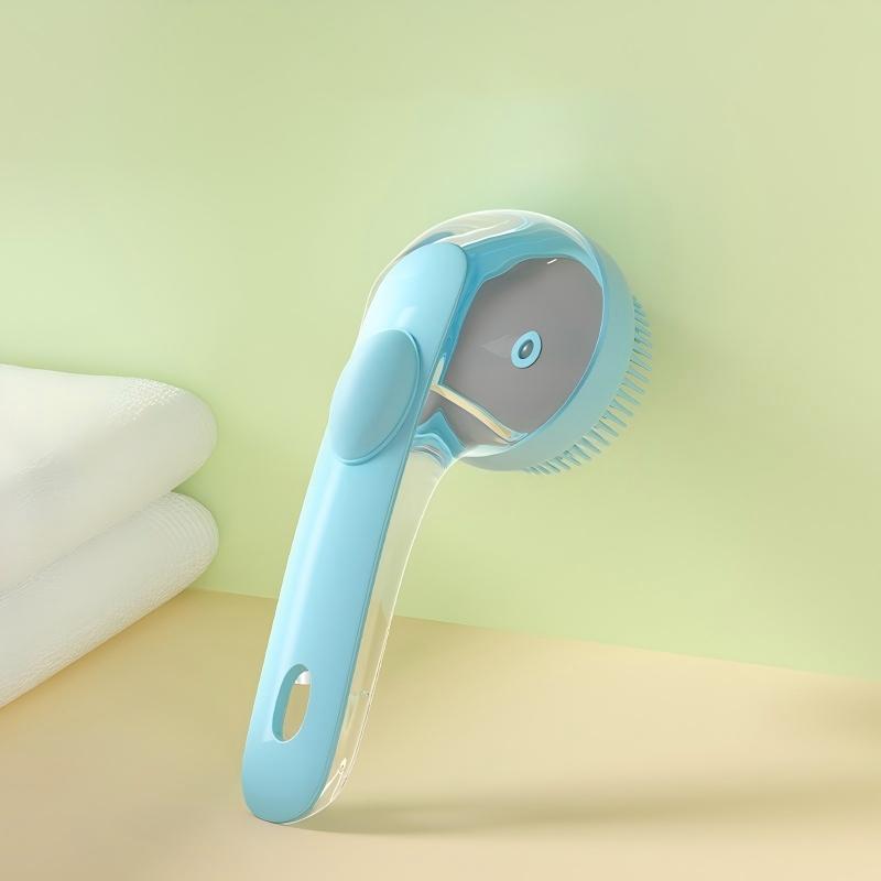 Pet Bath Brush for Cats and Dogs, Silicone Massage Brush, Dog Scratching Tool, Pet Grooming Supplies, Essential Pet Care Accessories