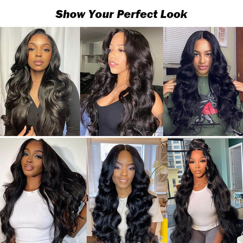 Glueless Wigs Body Wave Lace Wig Human Hair Ready To wear Wiogs Pre Cut Pre Plucked 6x4 7x5 Hd Transparent  Lace Closure Wig Brazilian Wig For Women 180% Density TikTokShopHolidayHaul