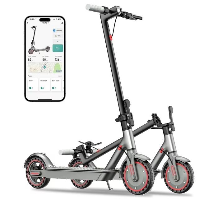 Electric Scooter 350W Motor,19 MPH Max Speed,12 Miles Range,8.5'' Foldable Scooter for Adults with APP,Foldable Commuter Scooter Electric Scooter 350W Motor,19 MPH Max Speed,12 Miles Range,8.5'' Foldable Scooter for Adults with APP,Foldable Commuter Scooter