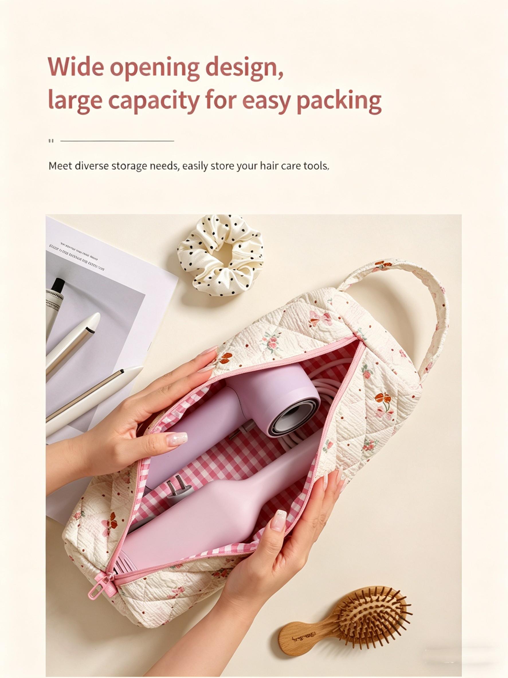 New Hair Dryer Storage Bag, Portable Handheld Curling Iron Case, Suitable for Dyson Leifeng Straightening Comb Protector