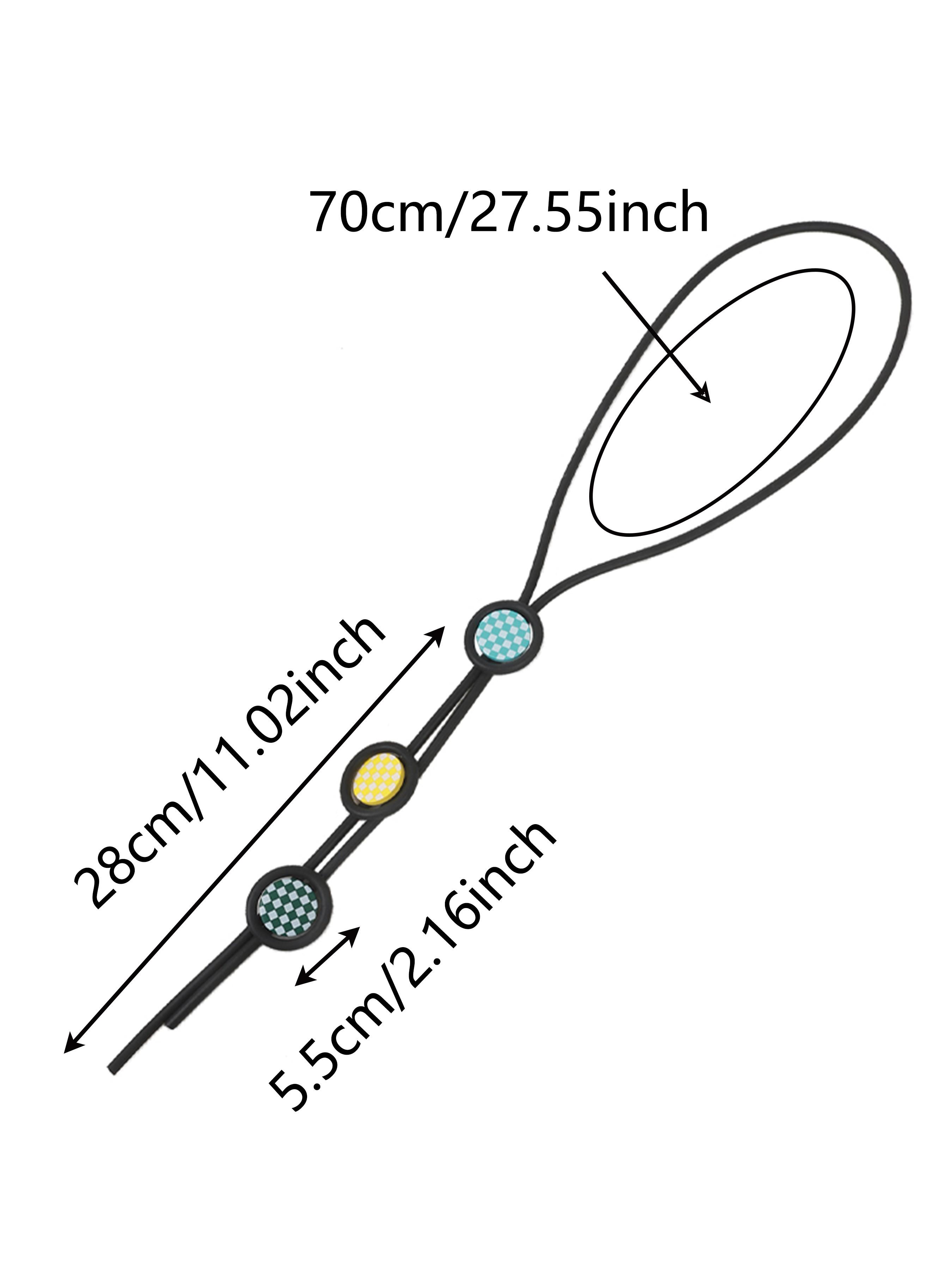 Fashionable Plaid Pattern Accessory, Casual Chic Women's Jewelry, Modern Style Daily Wear Necklace, Perfect for Office and Dates