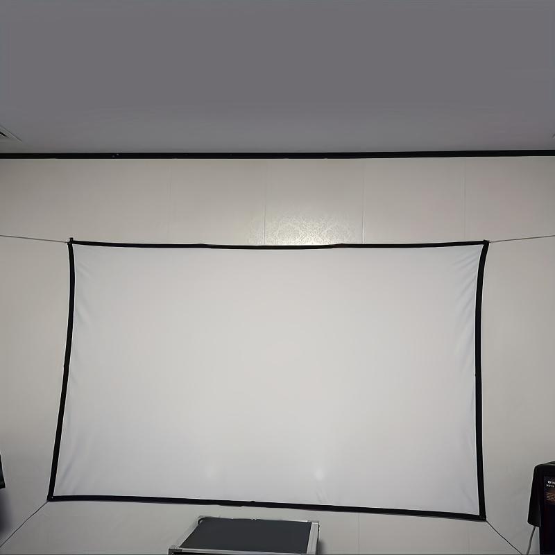4K 100-inch/60-inch 3D projection screen, suitable for home theater and outdoor/indoor projectors, portable and foldable 4K screen, a must-have 4K screen for projectors, making projections clearer