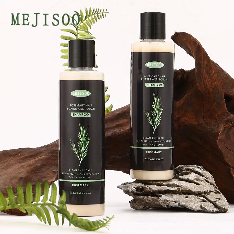 Mejisoo Rosemary Shampoo, Oil Control and Dandruff Removal, Improves Flat Hair, Volumizing, Rosemary + Polygonum + Ginseng Extracts