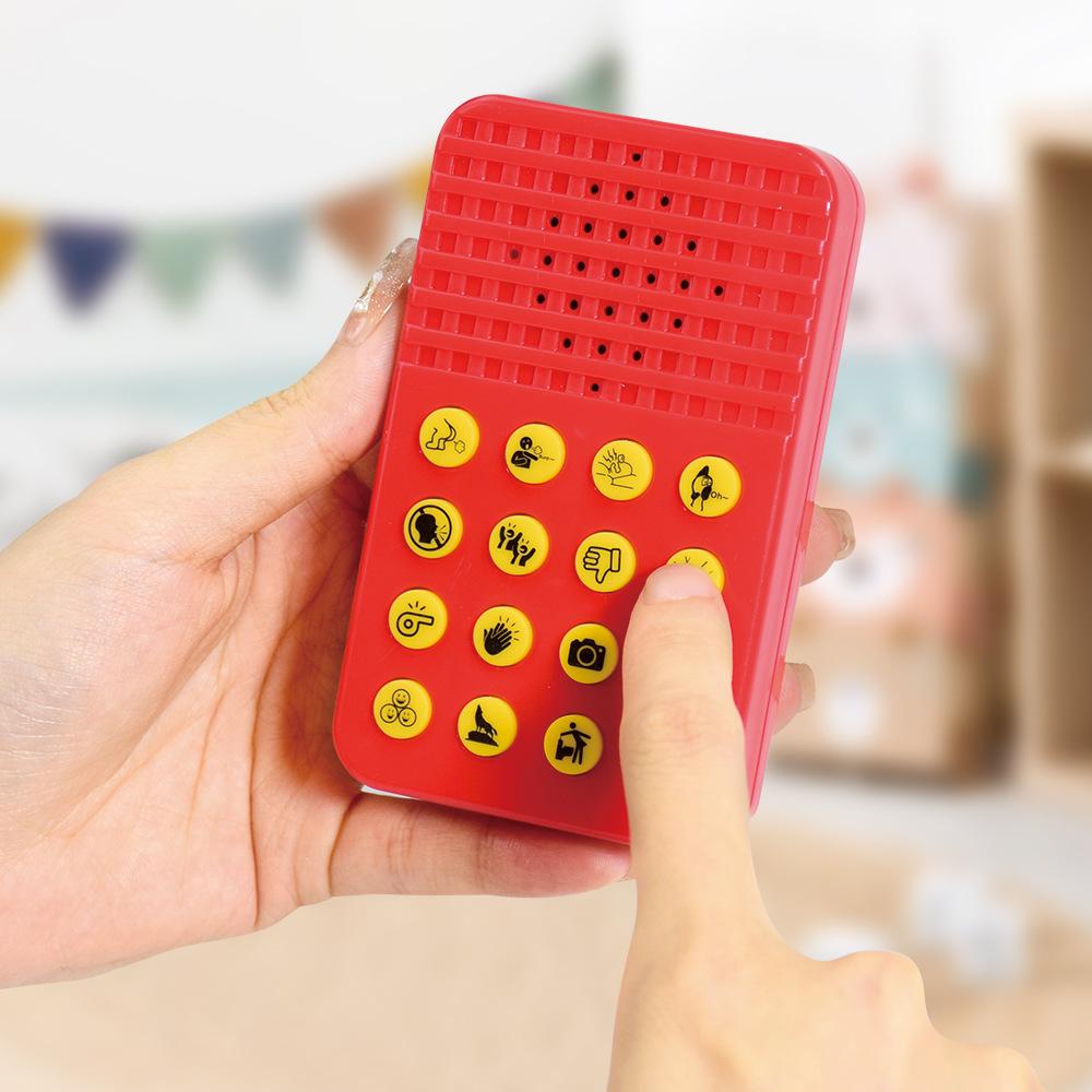 Funny Sound Machine with 16 Voices, Prank Toy for Boys and Girls, Easter Basket Filler, April Fool's Day Gag Gift, Fun Gifts, Requires 2 Aa Batteries