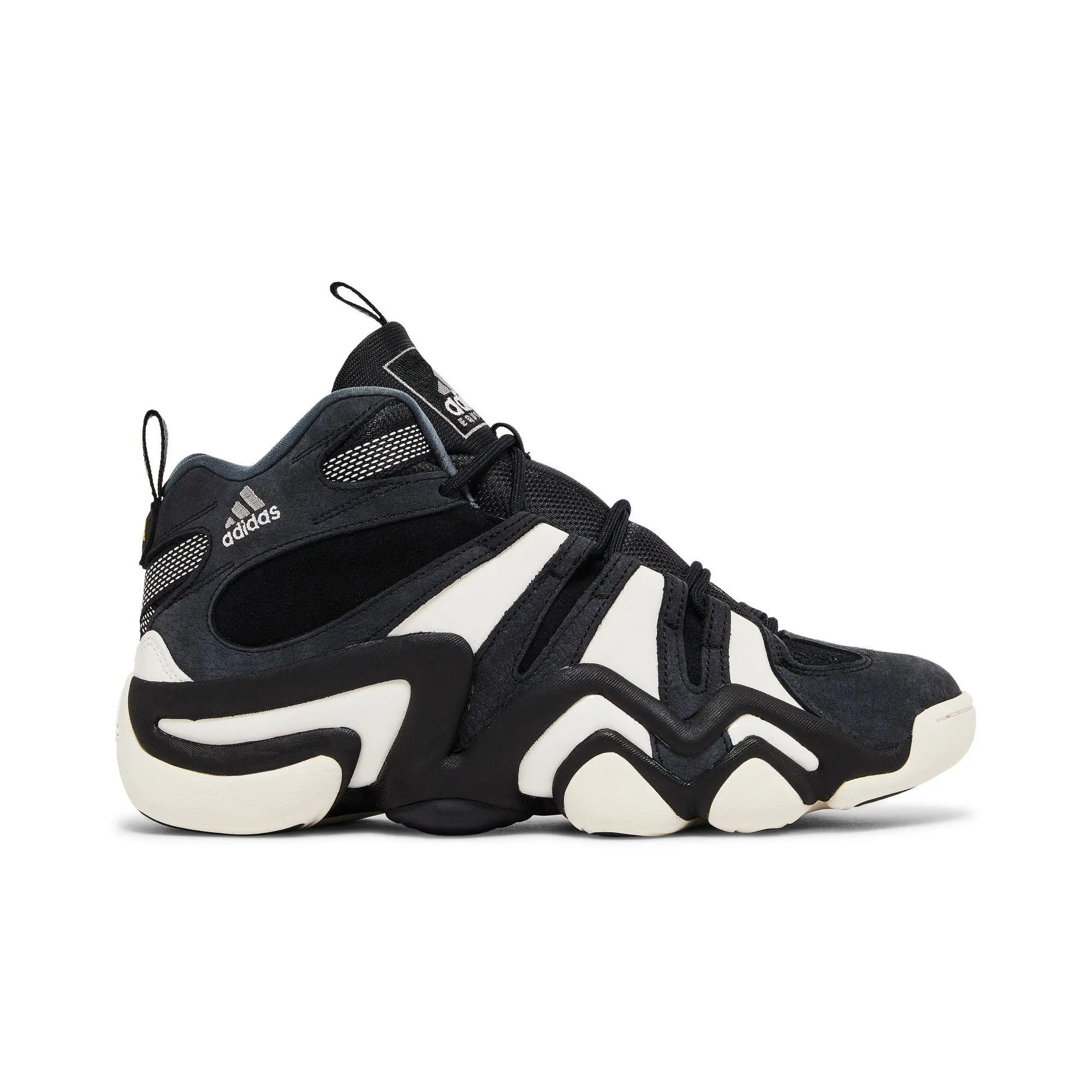 adidas Crazy 8 'Black White' 2023 (Unisex) Multi-size Retro Basketball Shoes, Core Black/Cloud White/Collegiate Purple, Style IF2448