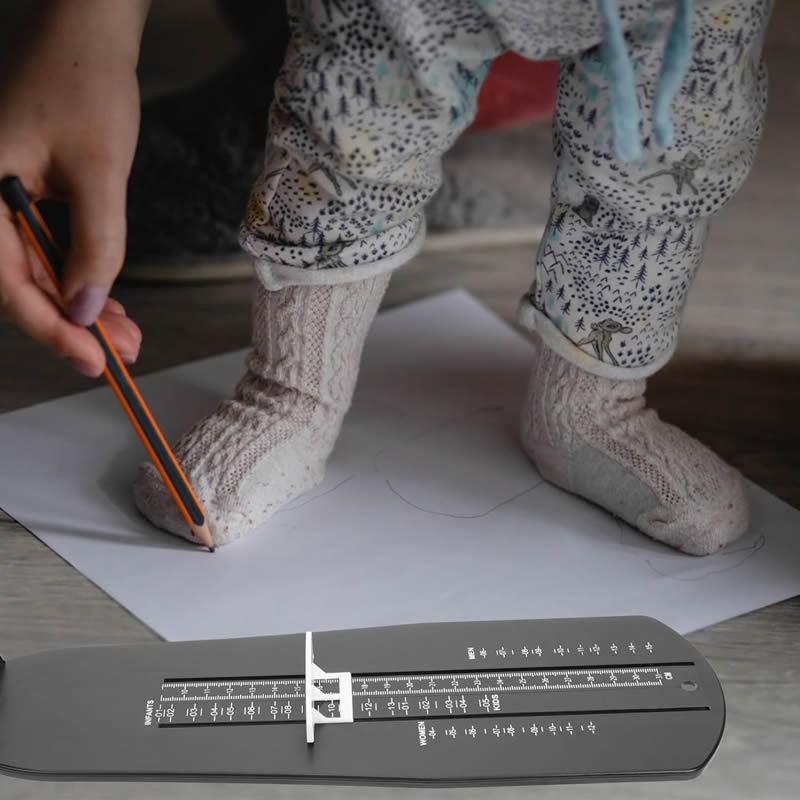 Us Size Professional Foot Measurer, Multi-Size Shoe Measurement Ruler, Universal Us Size, Precise Online Shopping Tool, Measuring Tool
