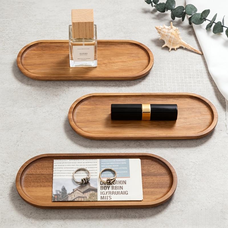 Bathroom Tray, Multi-Functional Storage Dish, Jewelry Tray, Suitable for Jewels, Cosmetics, Candles, Lotion, Perfume, Home Decor