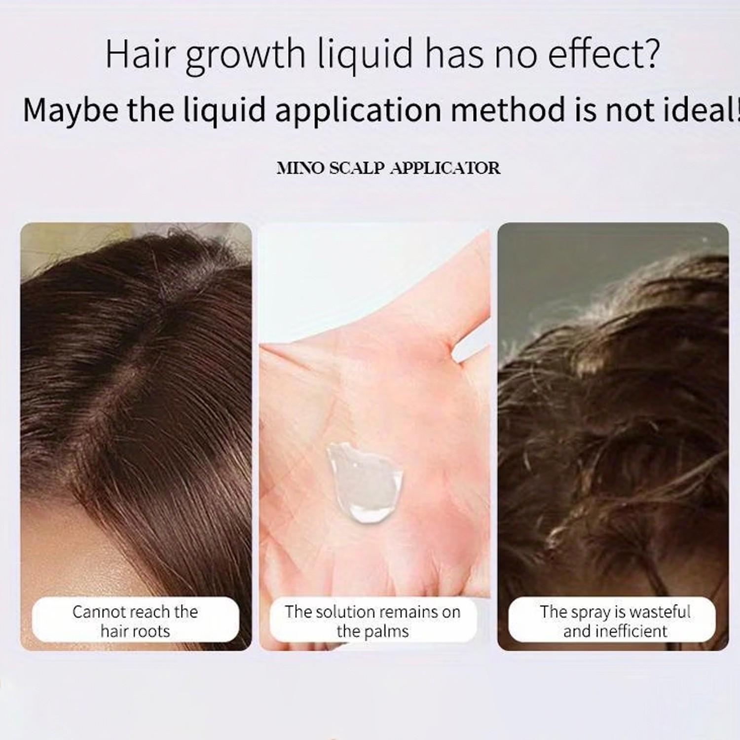Roller Ball Scalp Applicator Comb – Massage Design Hair Oil & Liquid Applicator for Scalp Treatment, Scalp Hair Care, Smooth Even Application for Daily Use