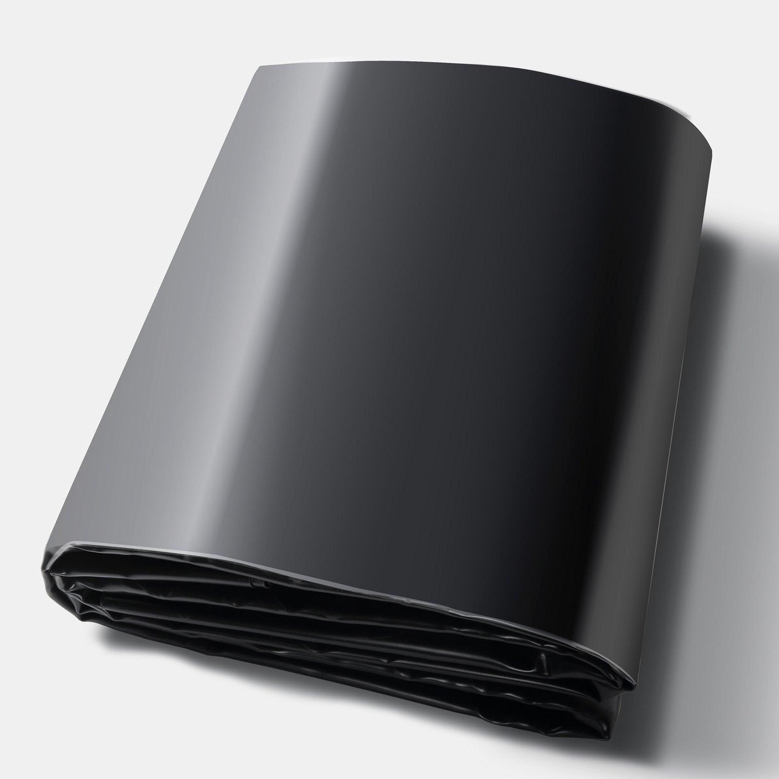 VEVOR Pond Liner, 15x 20 ft 45 Mil Thickness, Pliable EPDM Material Pond Skins, Easy Cutting Underlayment for Fish or Koi Ponds, Water Features, Waterfall Base, Fountains, Water Gardens, Black